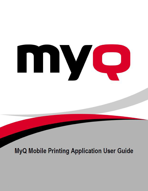 MyQ Mobile Printing App User Guide, Procopy, Inc., Bergen County, New Jersey